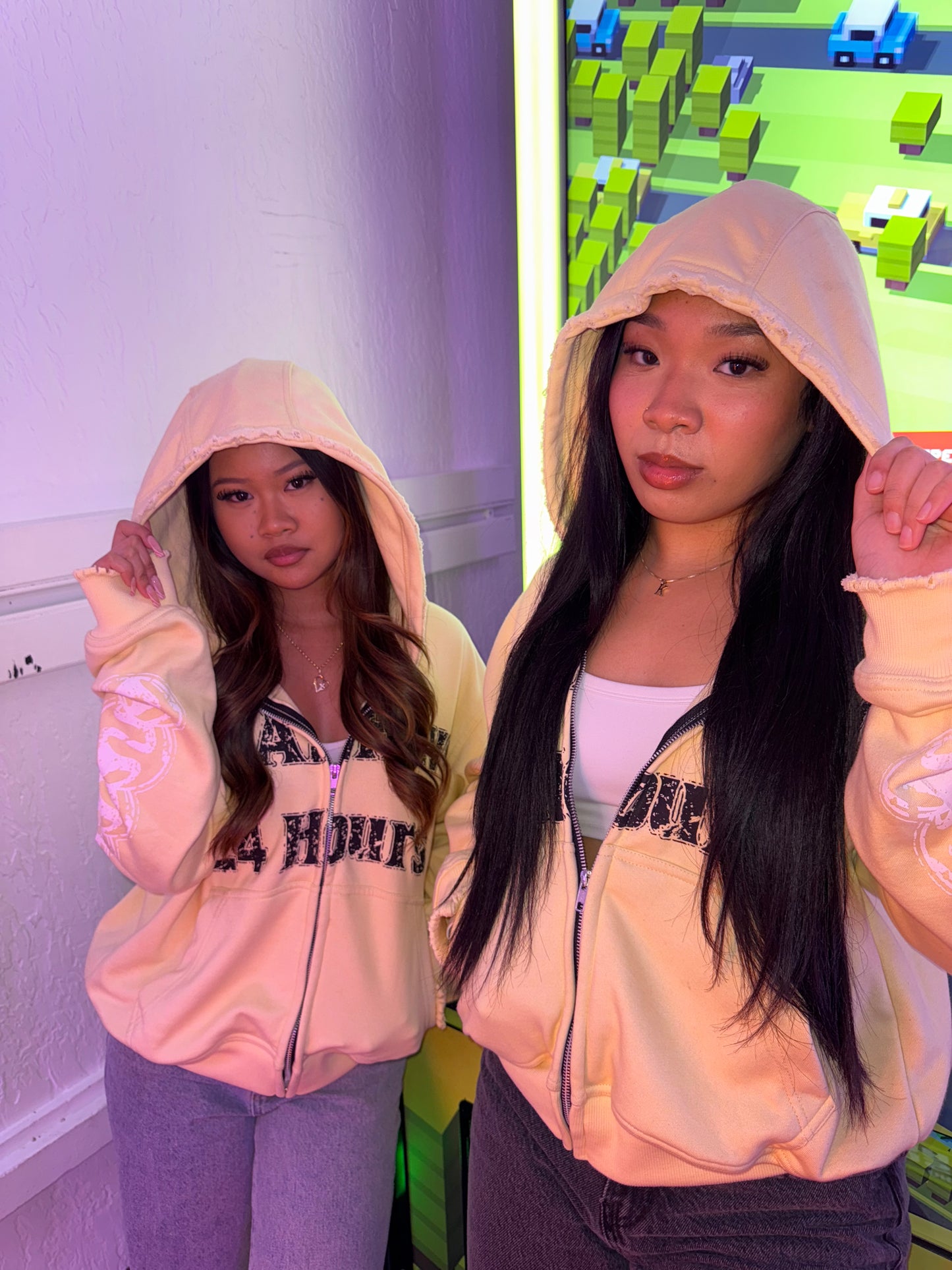 24 Hour Jacket Zip-Up (Cream)