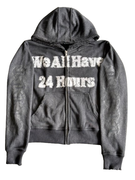 24 Hour Jacket Zip-Up (Black)