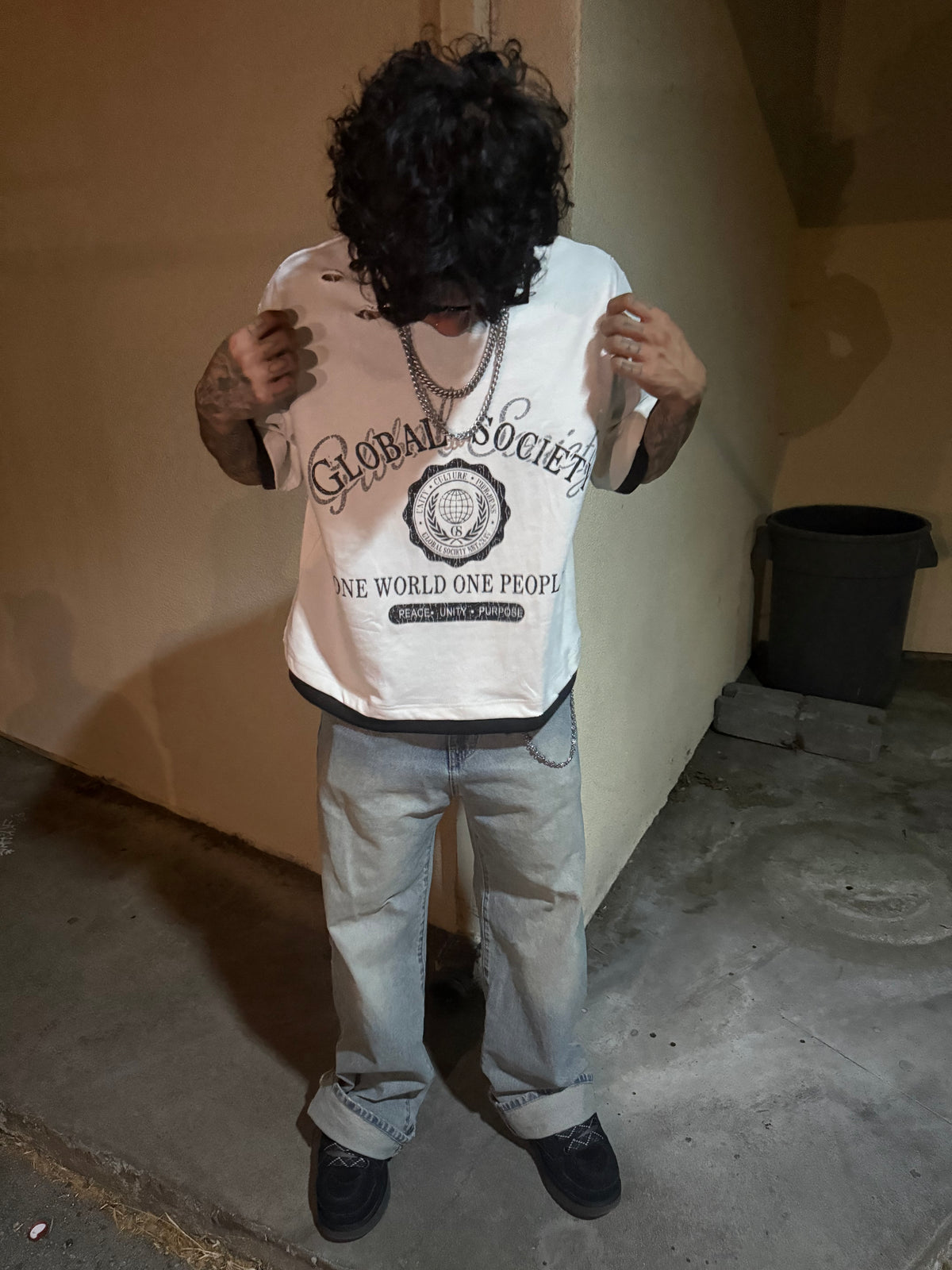 Unisex “One World One Piece” Tee