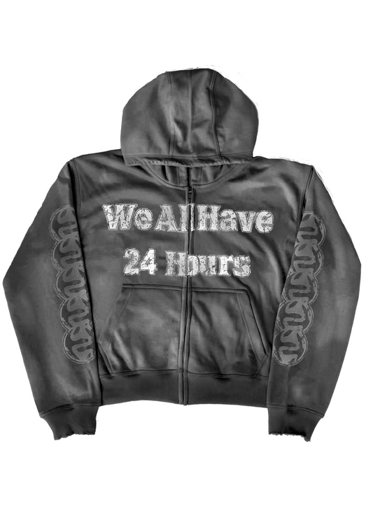 24 Hour Jacket Zip-Up (Black)